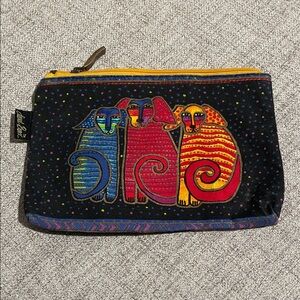 Laurel Burch Dog Print Pouch